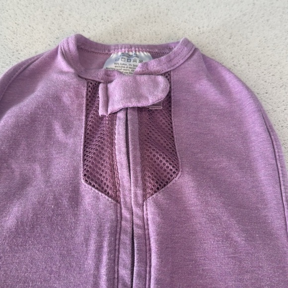 Woombie Air Swaddle purple 5-13 lbs 0-3 months Sleepsack Infant - Picture 3 of 8